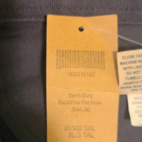 Duluth Trading Co Navy Men's Shirt Jacket - Picture 6 of 6